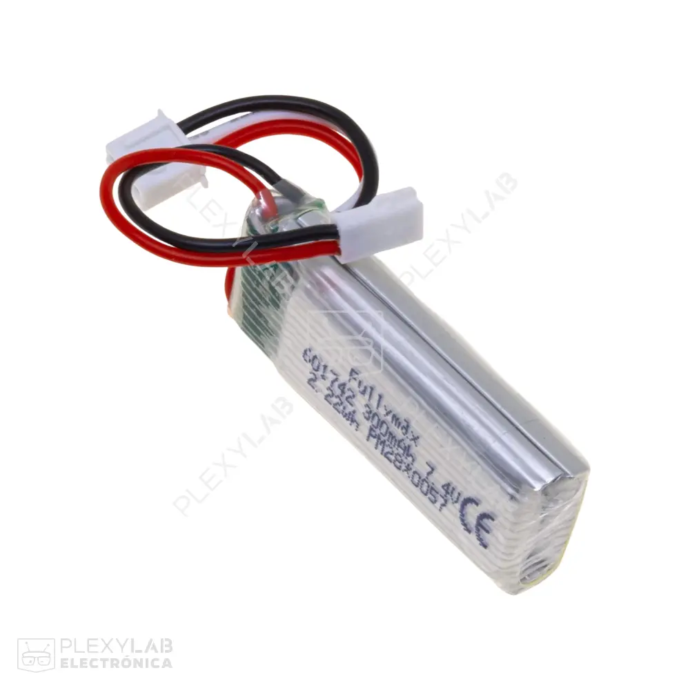 601742-2s-300mah-2s-7.4v-20c-2.22wh-bateria-lipo-litio-de-2-celdas-conector-molex-51005-002
