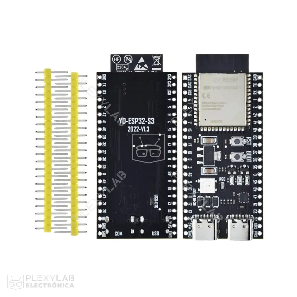 esp32-s3-n16r8-modulo-devkitc,-iot-wifi-y-bluetooth-5.0,-doble-usb-c,-placa-de-desarrollo-004