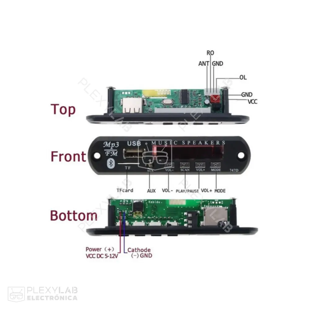 modulo-mp3-bluetooth-xlx-1016t-car-audio-12v-fm-radio-usb-con-control-remoto-005