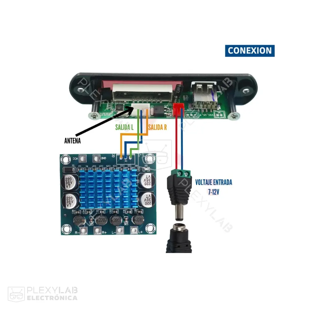 modulo-mp3-bluetooth-xlx-1016t-car-audio-12v-fm-radio-usb-con-control-remoto-006