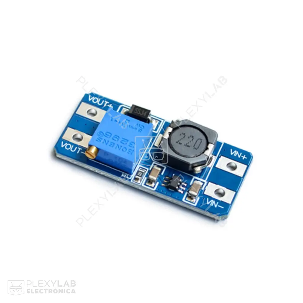 Módulo elevador de voltaje DC-DC regulable MT3608 2A Step Up