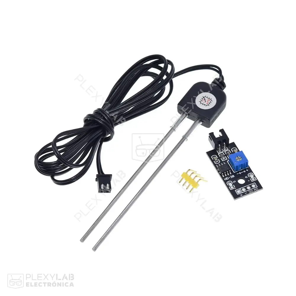 Módulo sensor de humedad del suelo HD-38 - Higrómetro con sonda resistente a la corrosión