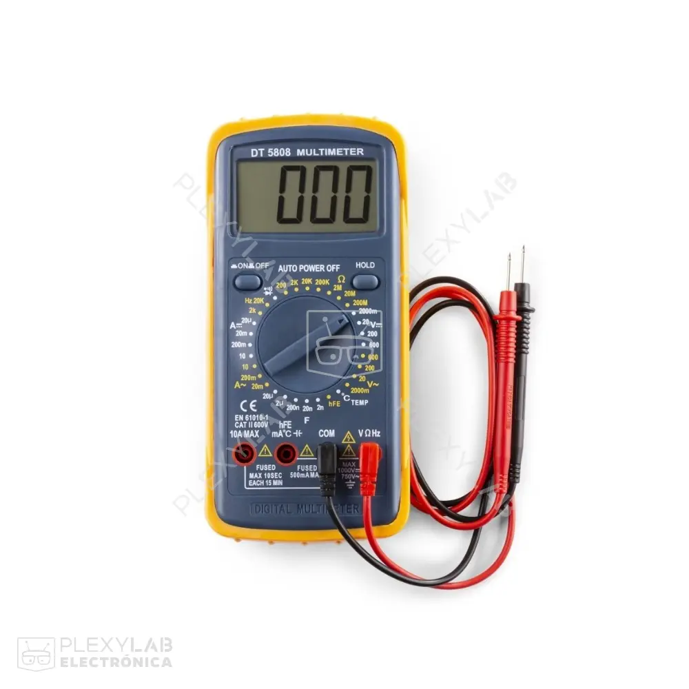 Multímetro digital DT-5808