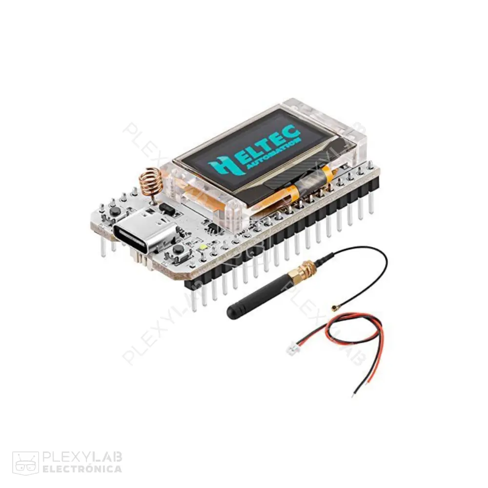Tarjeta de desarrollo Heltec WiFi LoRa 32 V3 SX1262 de 915 MHz ESP32 con Bluetooth y pantalla OLED 