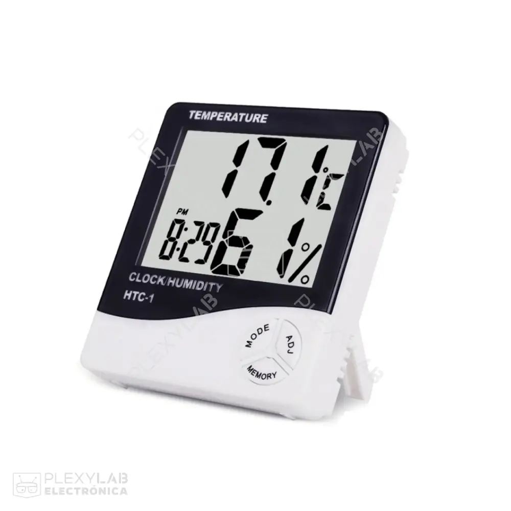 Termohigrómetro termómetro higrómetro digital HTC-1 con pilas