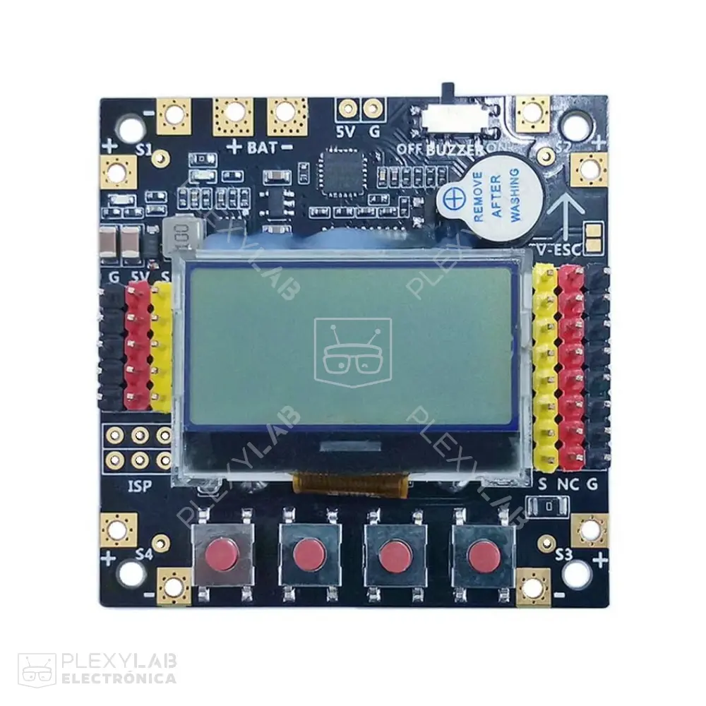 Controlador de vuelo KK2.1.5 Plus con pantalla LCD integrada para dron