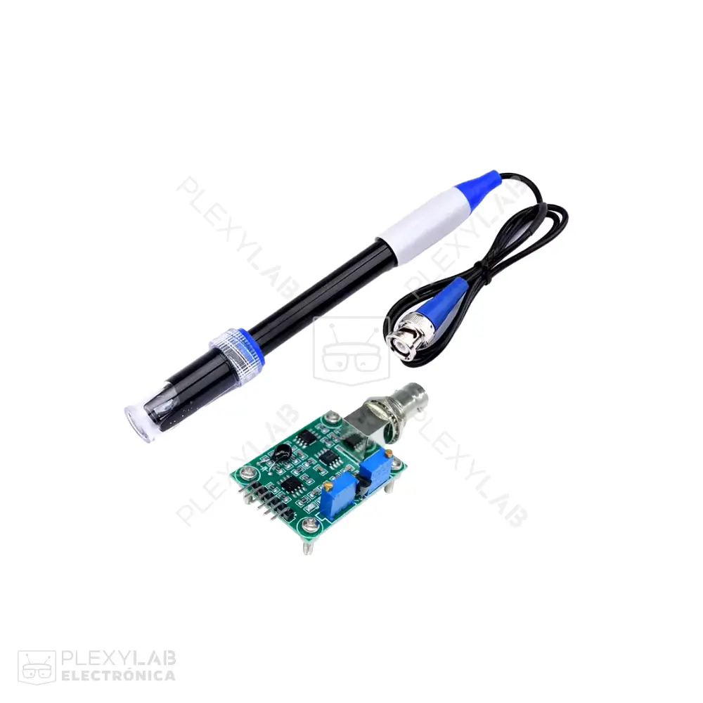 Módulo sensor de PH PHO-14 para líquido, incluye placa de control y sonda con conector BNC