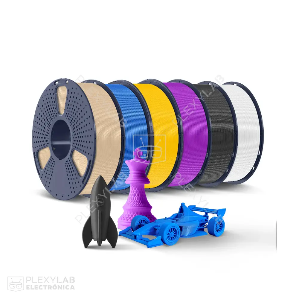 Filamento PLA+ (Plus) para impresión 3D, 1kg, 1.75mm, marca SUNLU