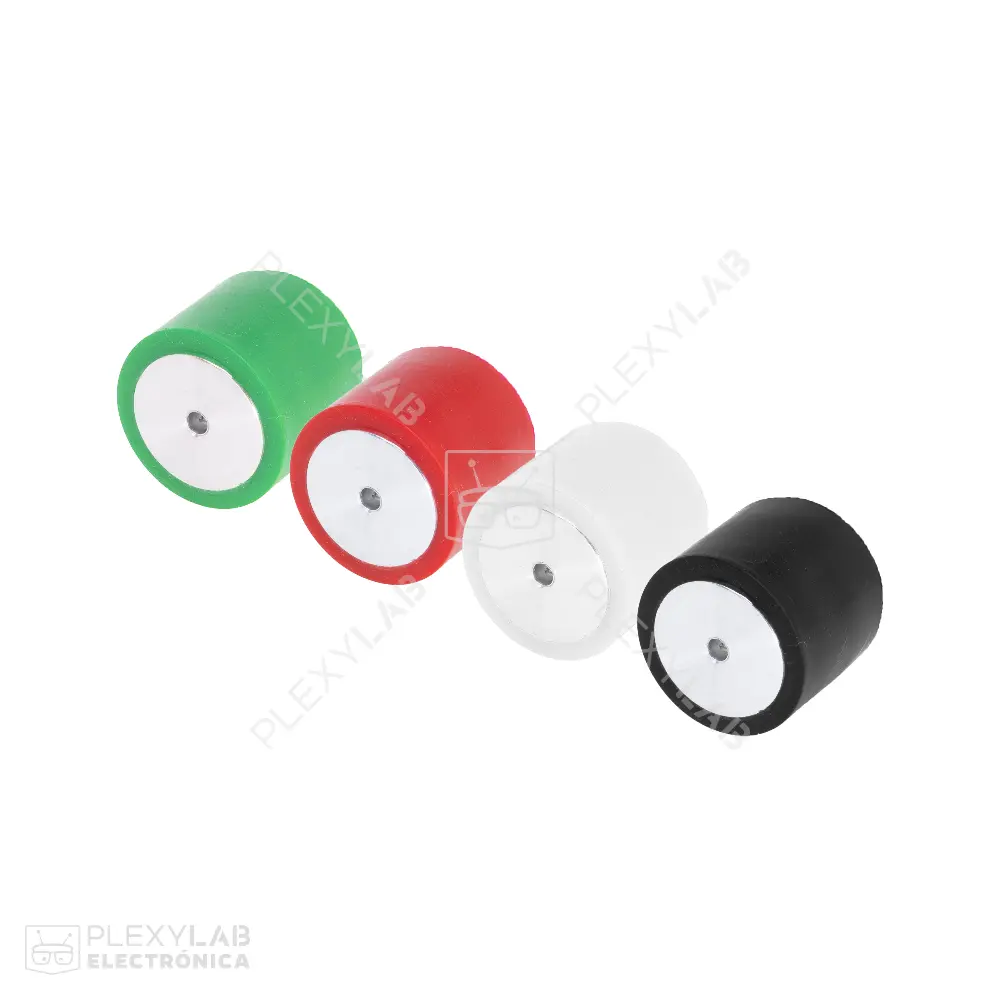 Par de ruedas, llantas para Minisumo (24x23 mm (MiniBlack))